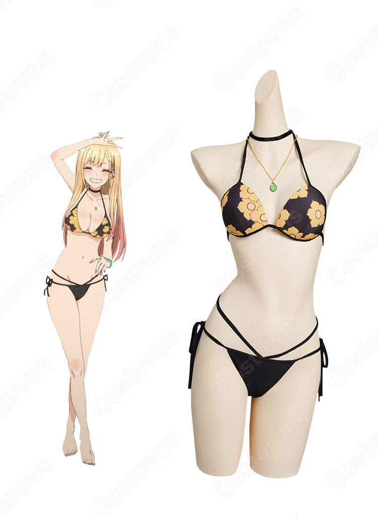 着せ恋 喜多川海夢(きたがわまりん) 水着 コスプレ衣装 『その着せ替え人形は恋をする』(そのビスク・ドールはこいをする) cosplay 仮装 変装-2