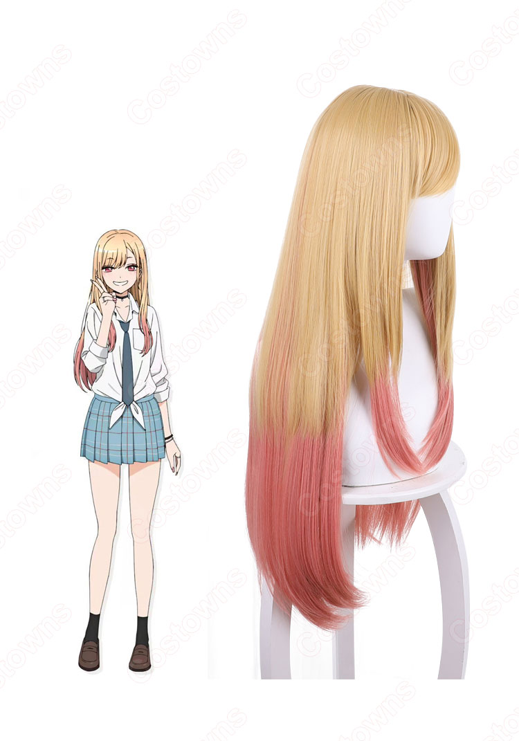 着せ恋 喜多川海夢(きたがわまりん) コスプレウィッグ 『その着せ替え人形は恋をする』(そのビスク・ドールはこいをする) 耐熱かつら cosplay wig 通販-3