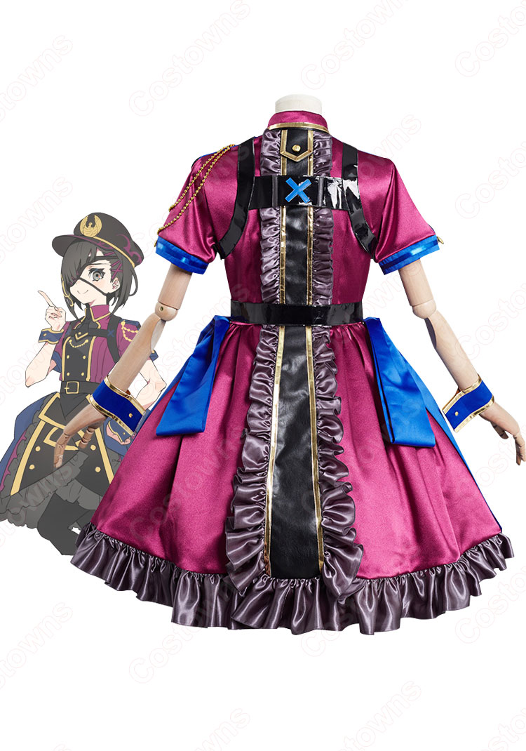 FGO 謎の蘭丸X(なぞのらんまるえっくす) 森蘭丸 軍服ワンピース コスプレ衣装 『Fate/Grand Order』（フェイト・グランドオーダー）  cosplay 仮装 変装 - Costowns