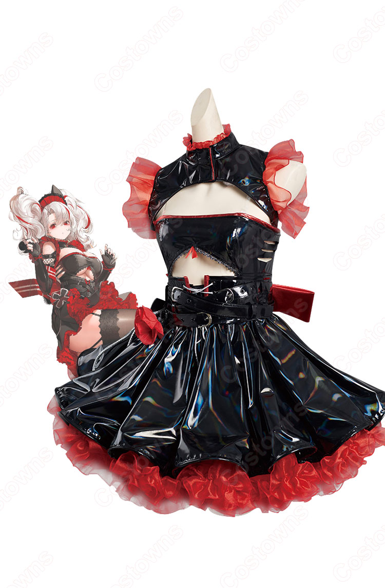 アズールレーン プリンツ?アーダルベルト メイド服 スキン コスプレ服-