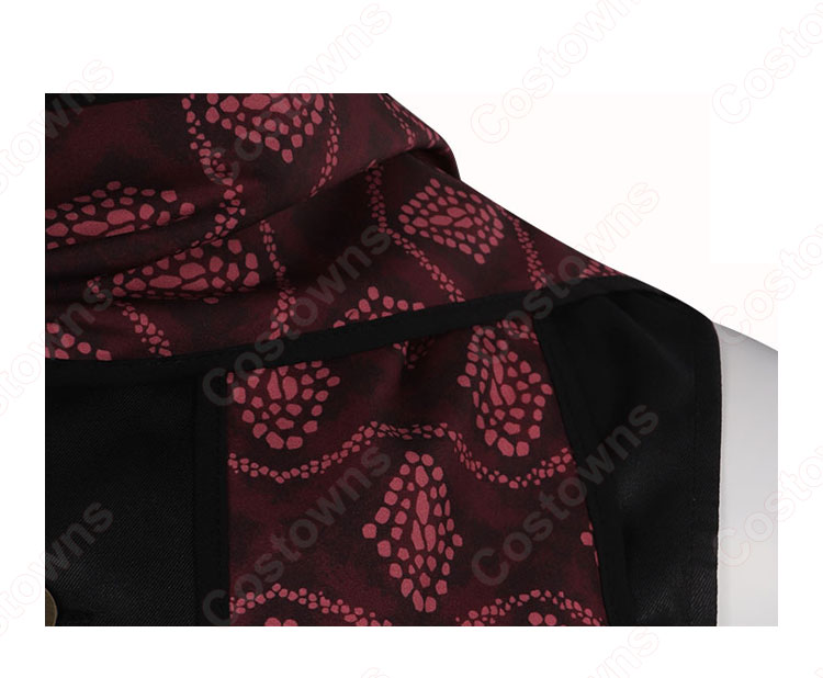 鬼滅 妓夫太郎(ぎゅうたろう) コスプレ衣装 『鬼滅の刃』遊郭編 cosplay 仮装 変装-4