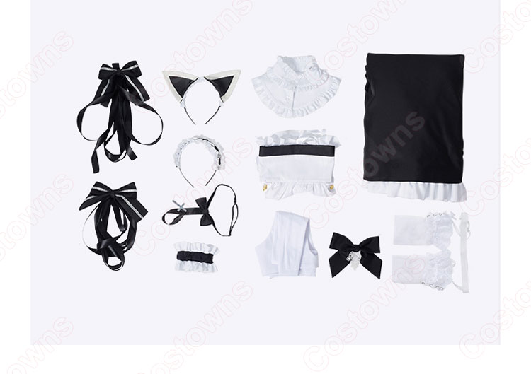 アズレン アウグスト・フォン・パーセヴァル 御使い魔女 メイド服 コスプレ衣装 『アズールレーン』 cosplay 仮装 変装-8