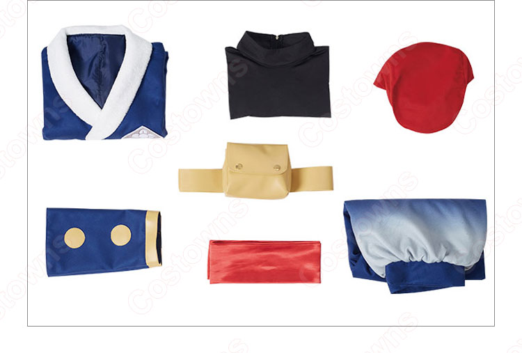 主人公 テル コスプレ衣装 『Pokémon LEGENDS アルセウス』(ポケモンレジェンズ アルセウス) cosplay 仮装 変装-7