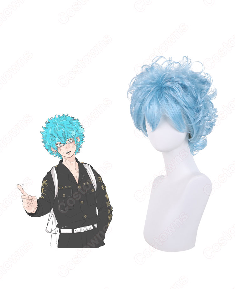 東リベ 双悪 河田ソウヤ(かわた ソウヤ) コスプレウィッグ 『東京卍リベンジャーズ』 耐熱かつら cosplay wig 通販-1