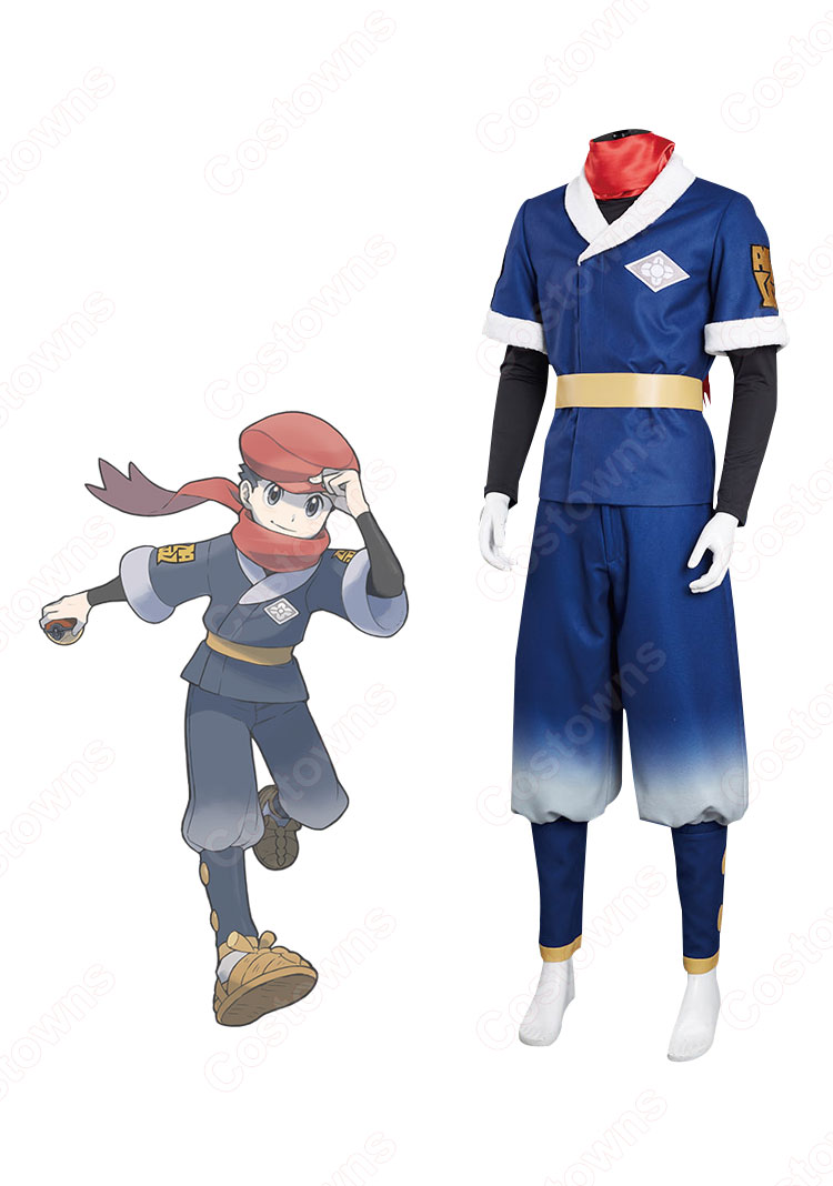 主人公 テル コスプレ衣装 『Pokémon LEGENDS アルセウス』(ポケモンレジェンズ アルセウス) cosplay 仮装 変装-2