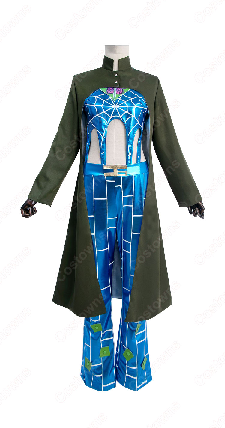 空条徐倫(くうじょうジョリーン) コスプレ衣装 『ジョジョの奇妙な冒険 Part6 ストーンオーシャン』 cosplay 仮装 変装-8