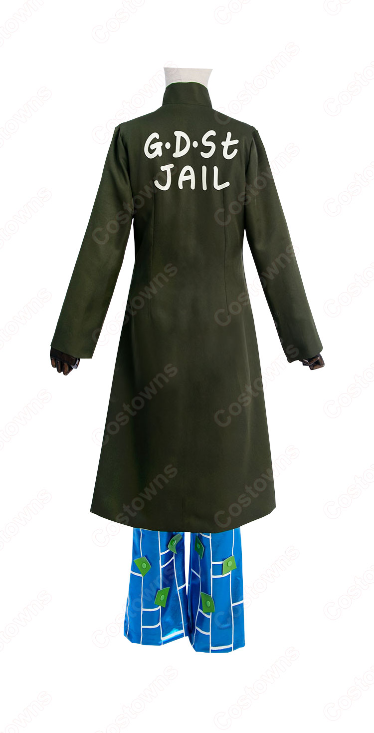 空条徐倫(くうじょうジョリーン) コスプレ衣装 『ジョジョの奇妙な冒険 Part6 ストーンオーシャン』 cosplay 仮装 変装-10