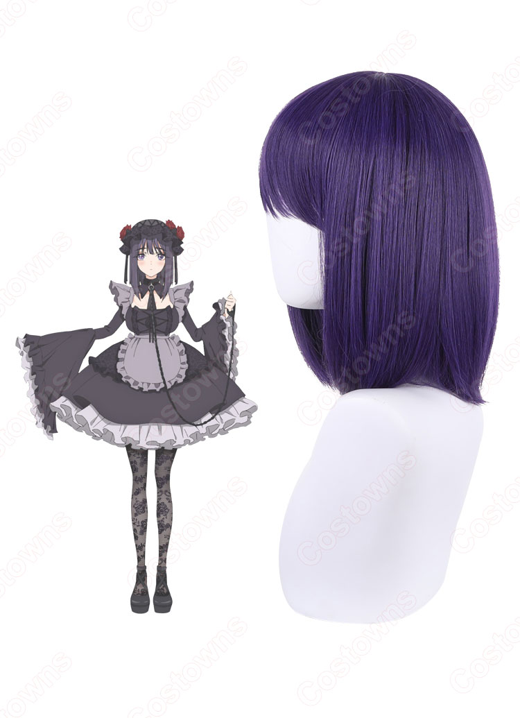 着せ恋 喜多川海夢(きたがわまりん) 黒江雫 メイド コスプレウィッグ 『その着せ替え人形は恋をする』(そのビスク・ドールはこいをする) 耐熱かつら cosplay wig 通販-2