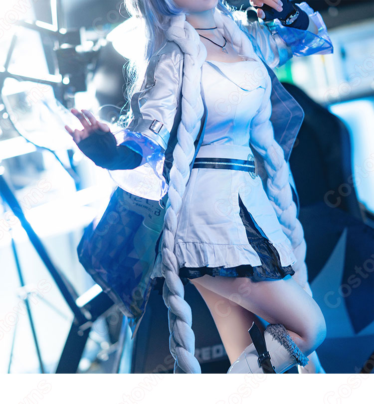 ドルフロ ハッブル (HUBBLE) コスプレ衣装 『ドールズフロントライン：ニューラルクラウド』 少女前線 新キャラ cosplay 仮装 変装-3