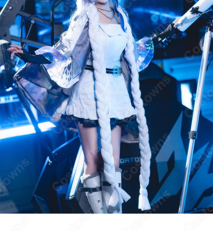 ドルフロ ハッブル (HUBBLE) コスプレ衣装 『ドールズフロントライン：ニューラルクラウド』 少女前線 新キャラ cosplay 仮装 変装-4