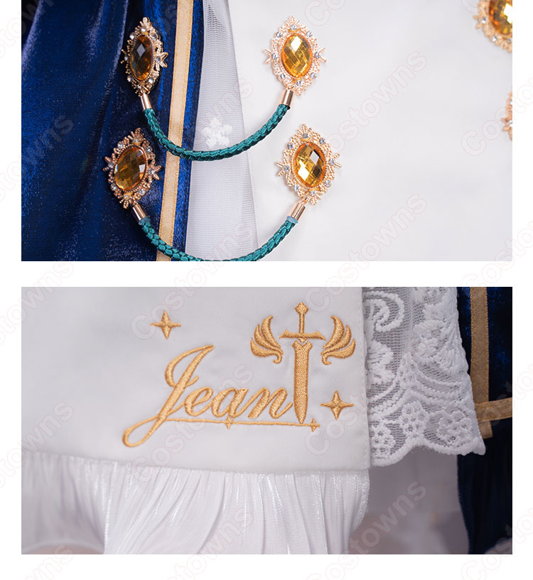 ジン・グンヒルド メイド服 コスプレ衣装 『原神』(げんしん) cosplay 仮装 変装-7