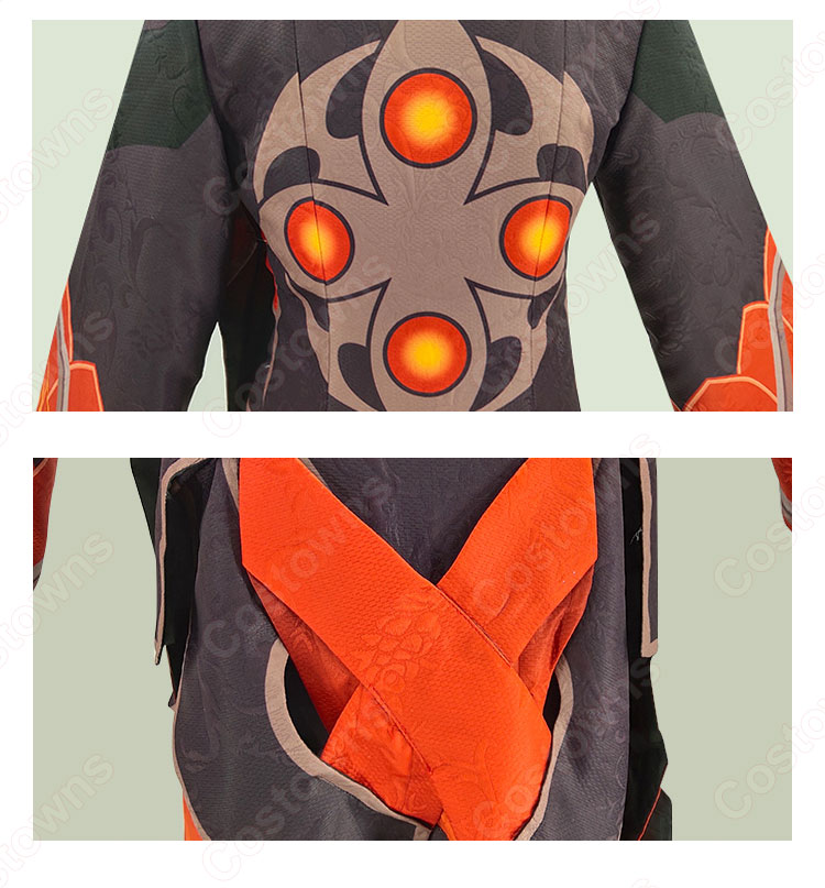 ファデュイ・デットエージェント・炎 雑魚敵 コスプレ衣装 『原神（げんしん）』 cosplay 仮装 変装-6