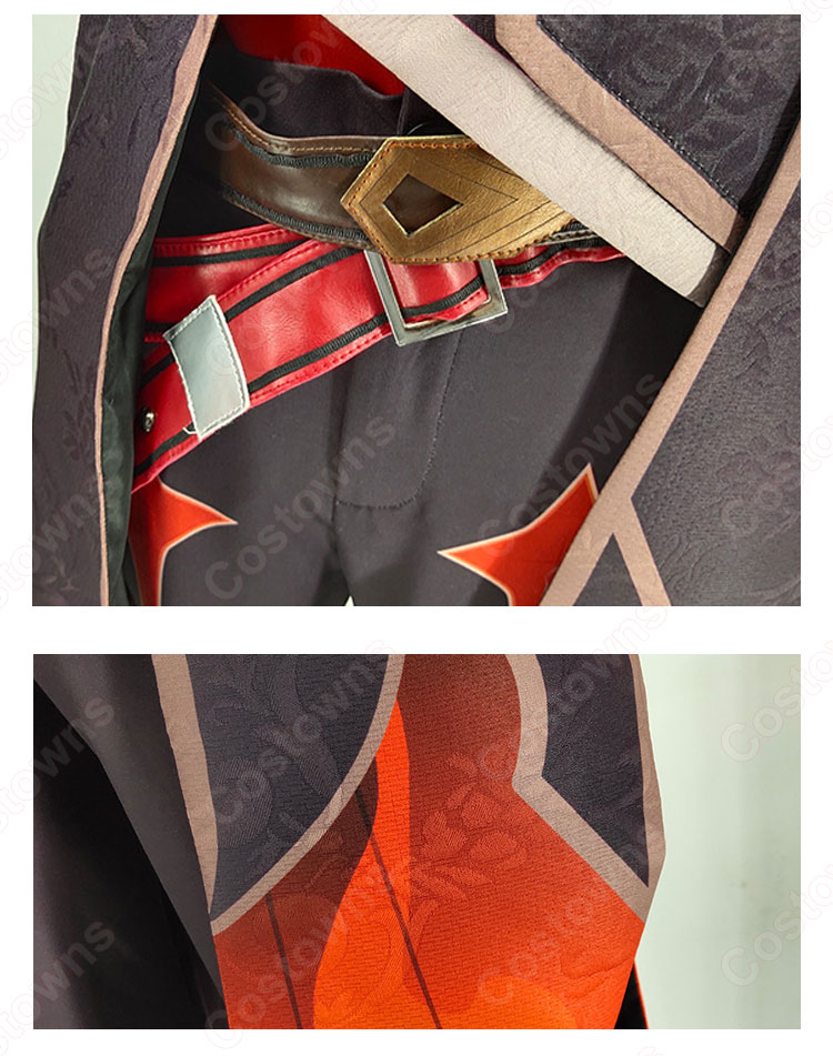 ファデュイ・デットエージェント・炎 雑魚敵 コスプレ衣装 『原神（げんしん）』 cosplay 仮装 変装-5