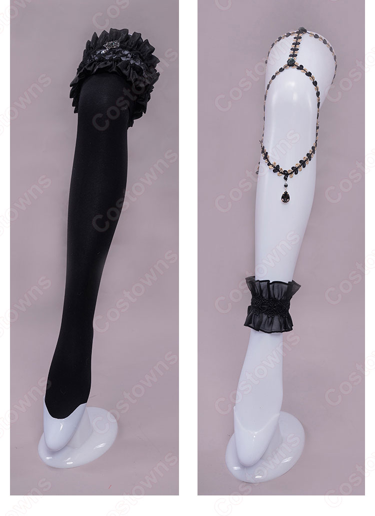 FGO エレシュキガル 花嫁 黒 コスプレ衣装 『Fate/Grand Order』（フェイト・グランドオーダー） ウェディングドレス cosplay 仮装 変装-22