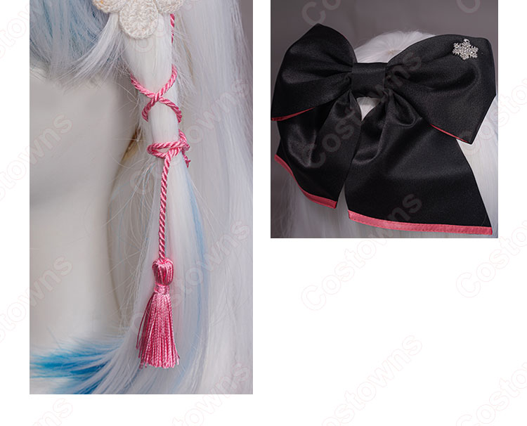 神里綾華(かみさとあやか) 音楽会 コスプレ衣装 『原神』(げんしん) cosplay 仮装 変装-10