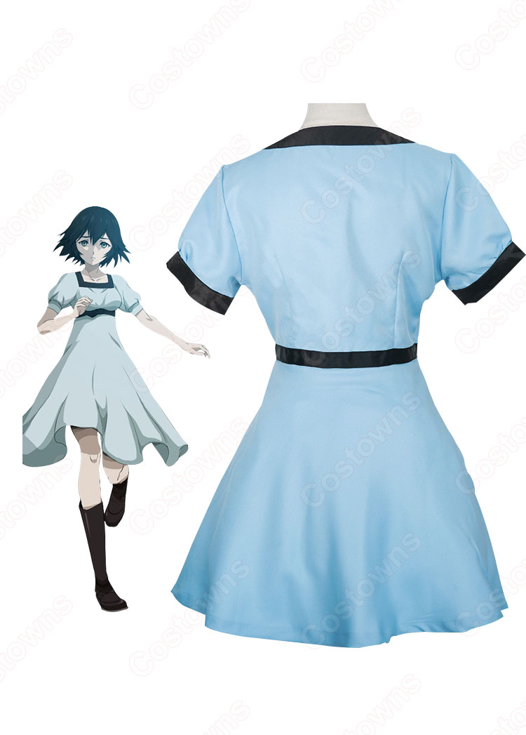 椎名まゆり(しいなまゆり) ワンピース コスプレ衣装 『STEINS;GATE』(シュタインズ・ゲート) cosplay 仮装 変装-3