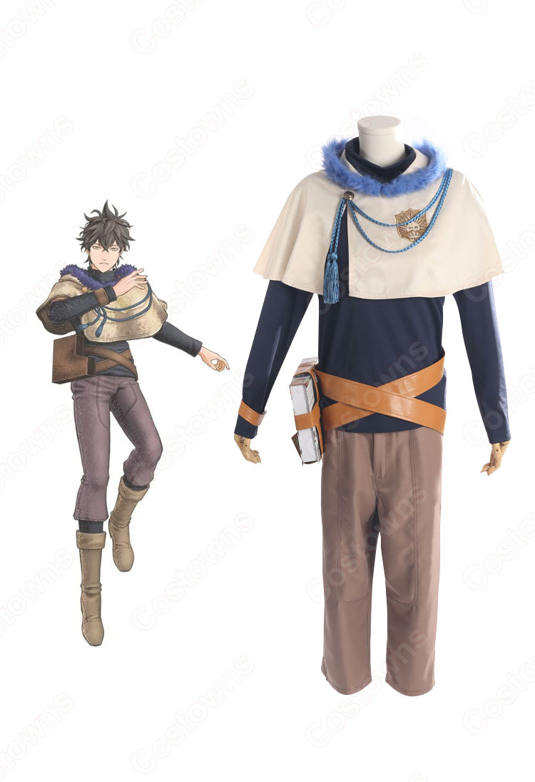 ブラクロ ユノ コスプレ衣装 コスプレウィッグ 『ブラッククローバー』 cosplay 仮装 変装-1