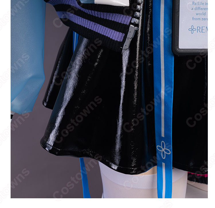リゼロ レム Neon City コスプレ衣装『Re:ゼロから始める異世界生活』 cosplay 仮装 変装-13
