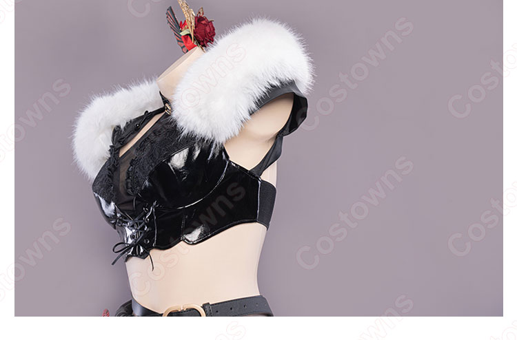 北斗(ホクト) 舞踏会 ドレス コスプレ衣装 『原神(げんしん)』 cosplay 仮装 変装-7