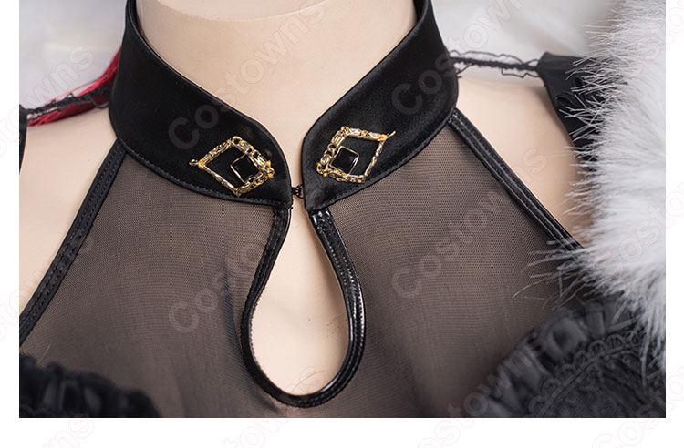 北斗(ホクト) 舞踏会 ドレス コスプレ衣装 『原神(げんしん)』 cosplay 仮装 変装-9