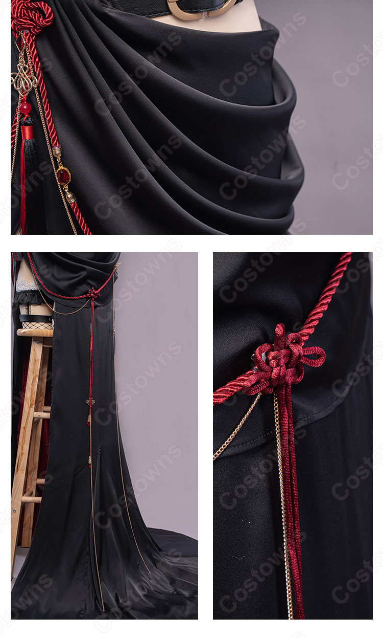 北斗(ホクト) 舞踏会 ドレス コスプレ衣装 『原神(げんしん)』 cosplay 仮装 変装-13