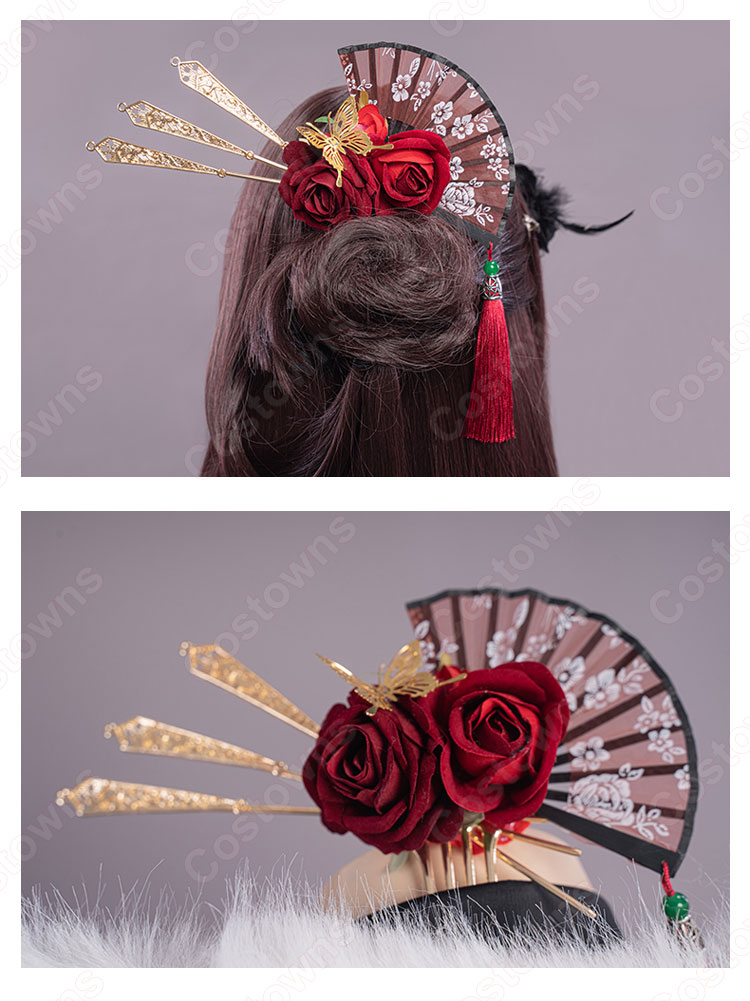 北斗(ホクト) 舞踏会 ドレス コスプレ衣装 『原神(げんしん)』 cosplay 仮装 変装-4