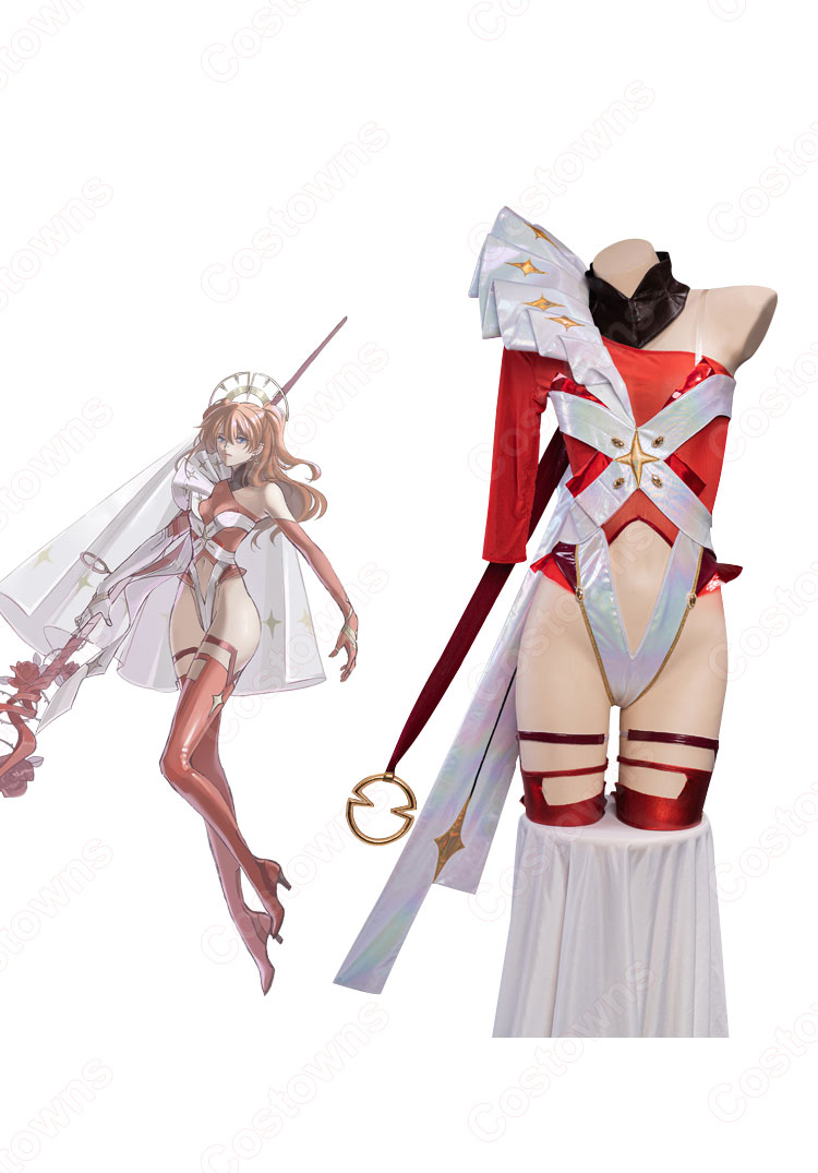 式波・アスカ・ラングレー 花嫁 ドレス コスプレ衣装-1