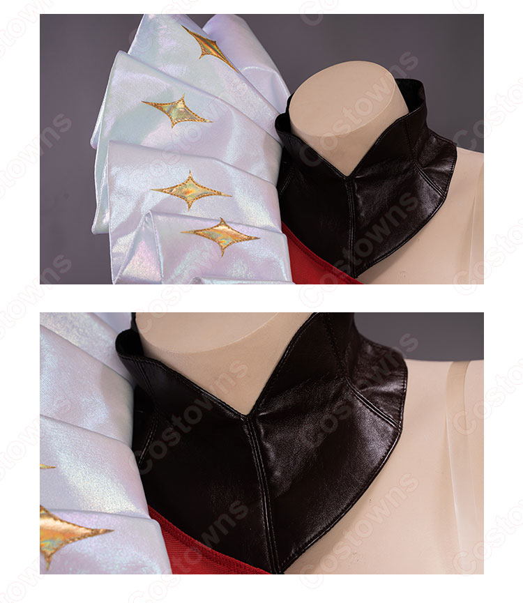 式波・アスカ・ラングレー 花嫁 ドレス コスプレ衣装-3