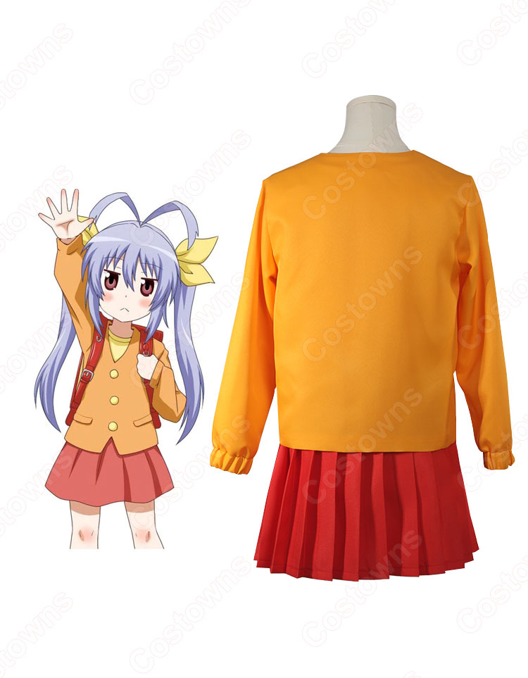 宮内れんげ（みやうち れんげ）制服 コスプレ衣装 『のんのんびより』 日常服 cosplay 仮装 変装-3