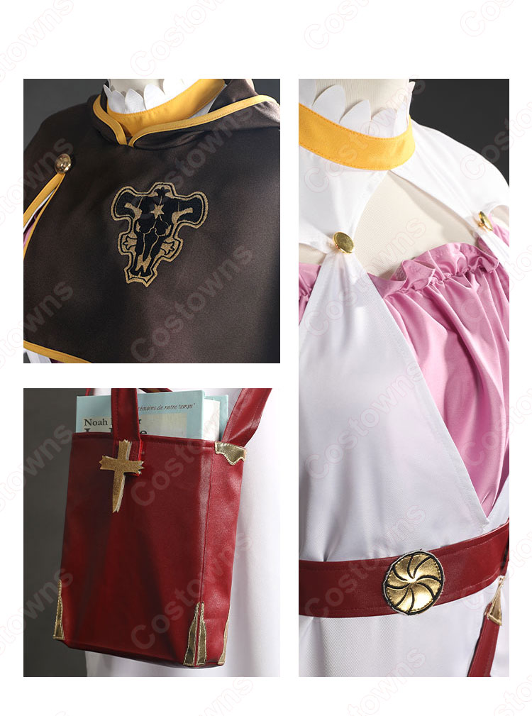 ノエル・シルヴァ コスプレ衣装 コスプレウィッグ 『ブラック・クローバー カルテットナイツ』 cosplay 仮装 変装-4