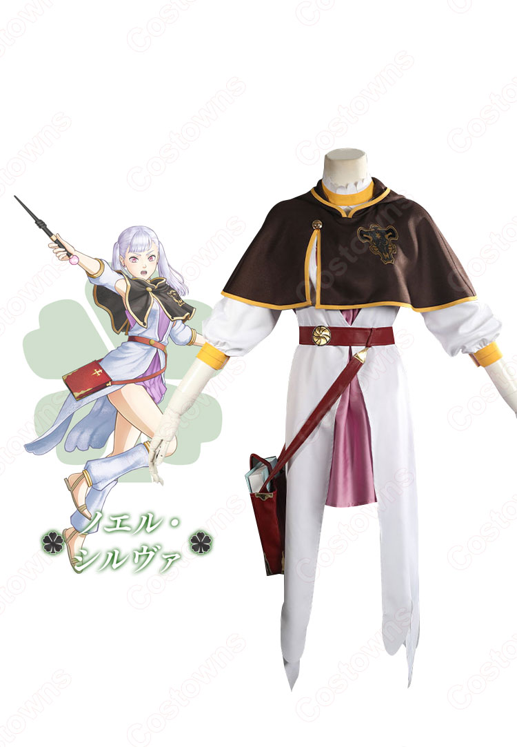 ノエル・シルヴァ コスプレ衣装 コスプレウィッグ 『ブラック・クローバー カルテットナイツ』 cosplay 仮装 変装-1