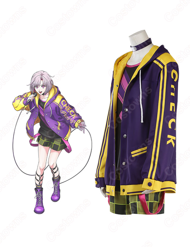 εpsilonΦ 宇治川紫夕(うじがわしゅう) コスプレ衣装 「アルゴナビス from BanG Dream! AAside（ダブルエーサイド）」  cosplay 仮装 変装 - Costowns