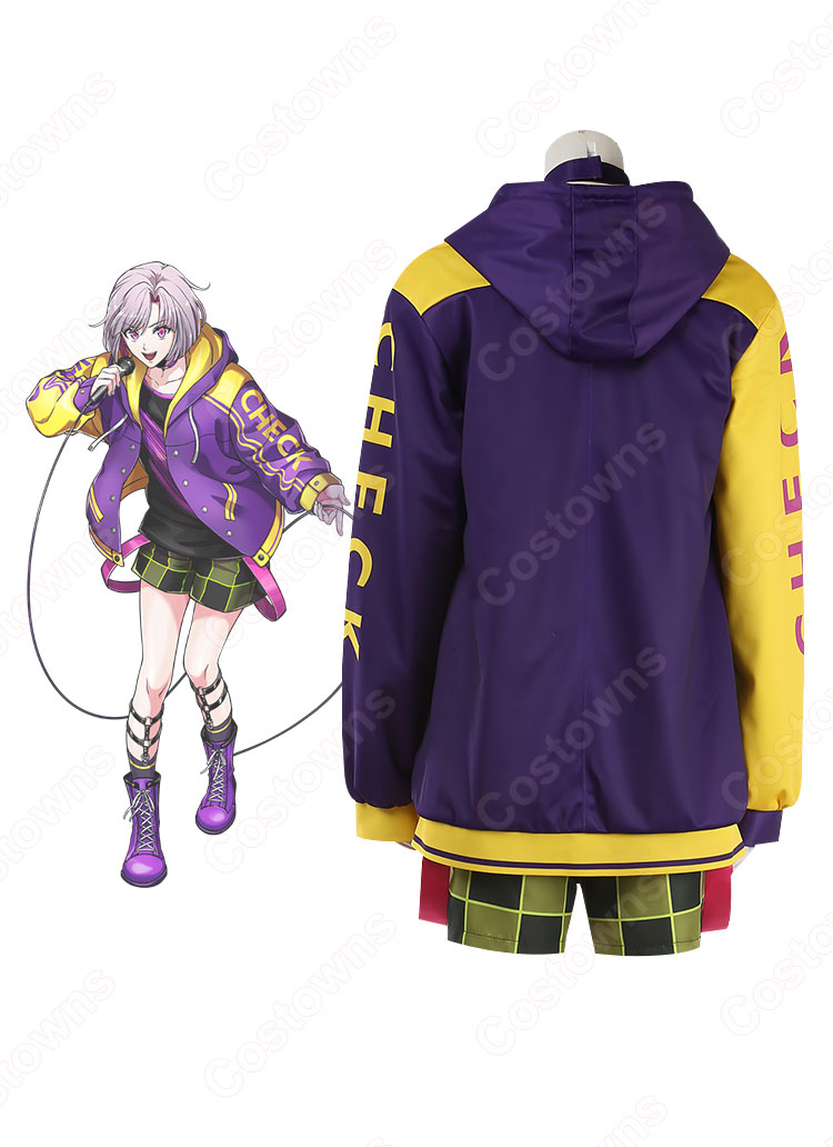 εpsilonΦ 宇治川紫夕(うじがわしゅう) コスプレ衣装 「アルゴナビス from BanG Dream! AAside(ダブルエーサイド)」 cosplay 仮装 変装-4