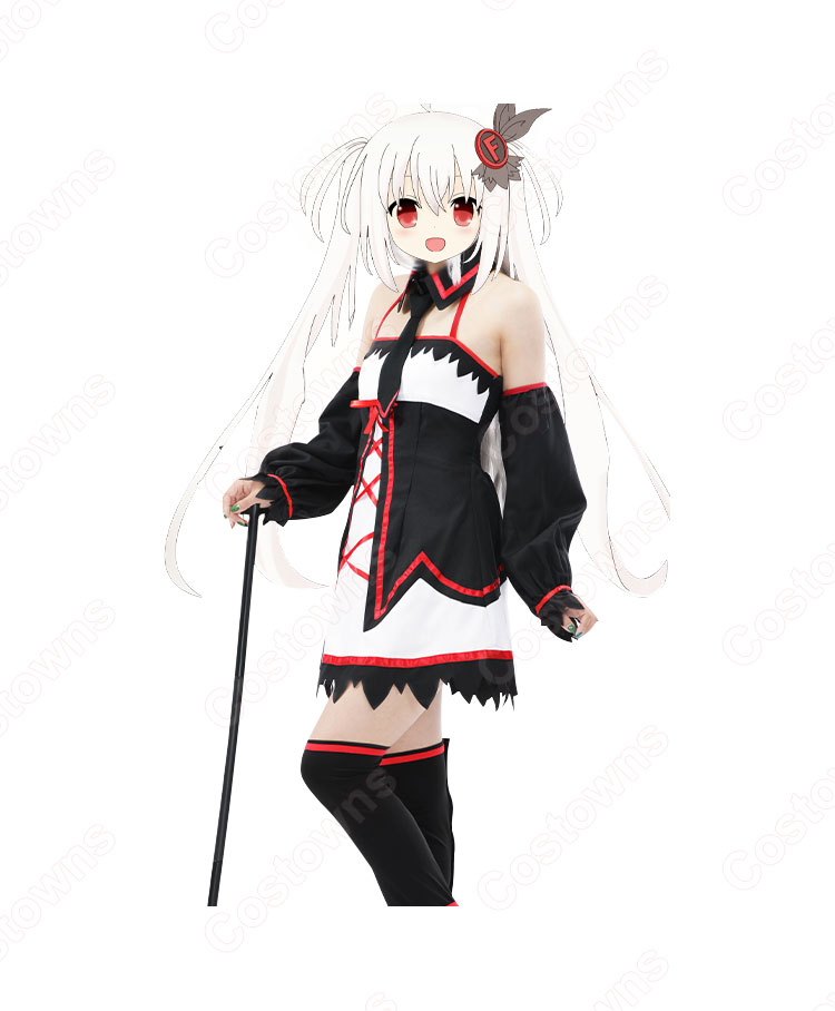 バカテス 「FFF団」(異端審問会) コスプレ衣装 コスプレウィッグ 『バカとテストと召喚獣』(バカとテストとしょうかんじゅう) ワンピース cosplay 仮装 変装-4