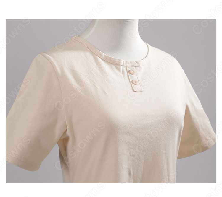 謎の少女・壊理(えり) コスプレ衣装 コスプレウィッグ 『僕のヒーローアカデミア』(ぼくのヒーローアカデミア) ワンピース cosplay 仮装 変装-4