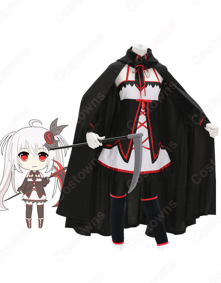 バカテス 「FFF団」(異端審問会) コスプレ衣装 コスプレウィッグ 『バカとテストと召喚獣』(バカとテストとしょうかんじゅう) ワンピース cosplay 仮装 変装-1