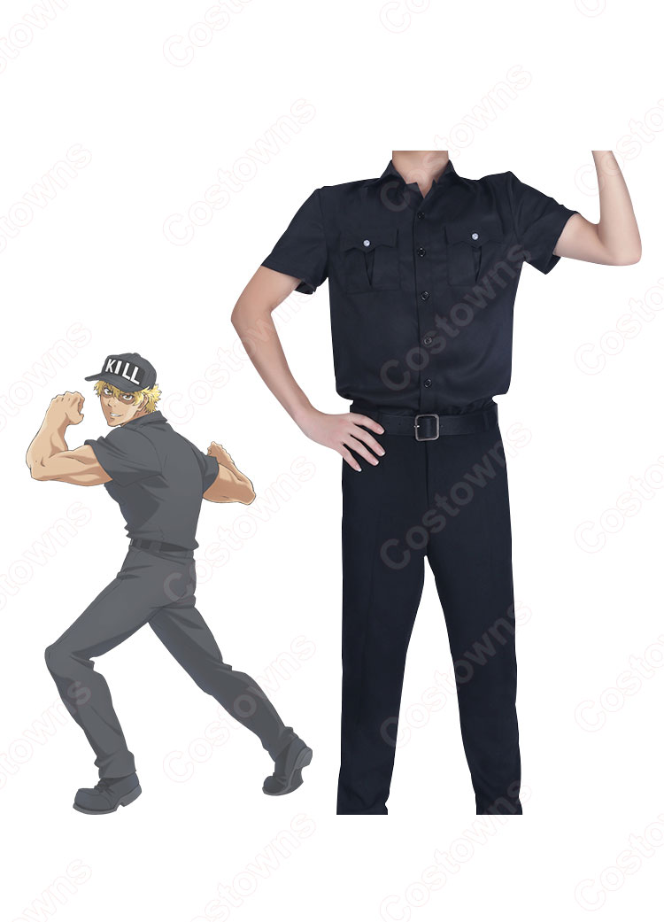 キラーT細胞(キラーティーさいぼう) コスプレ衣装 『はたらく細胞』(はたらくさいぼう) cosplay 仮装 変装-1