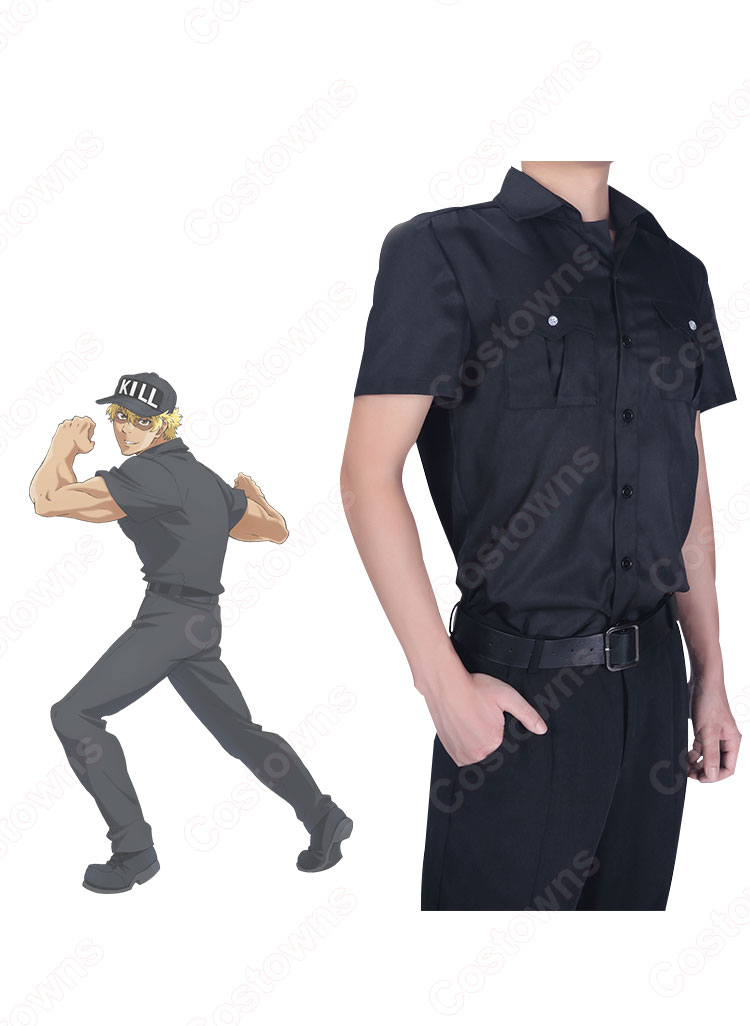 キラーT細胞(キラーティーさいぼう) コスプレ衣装 『はたらく細胞』(はたらくさいぼう) cosplay 仮装 変装-2