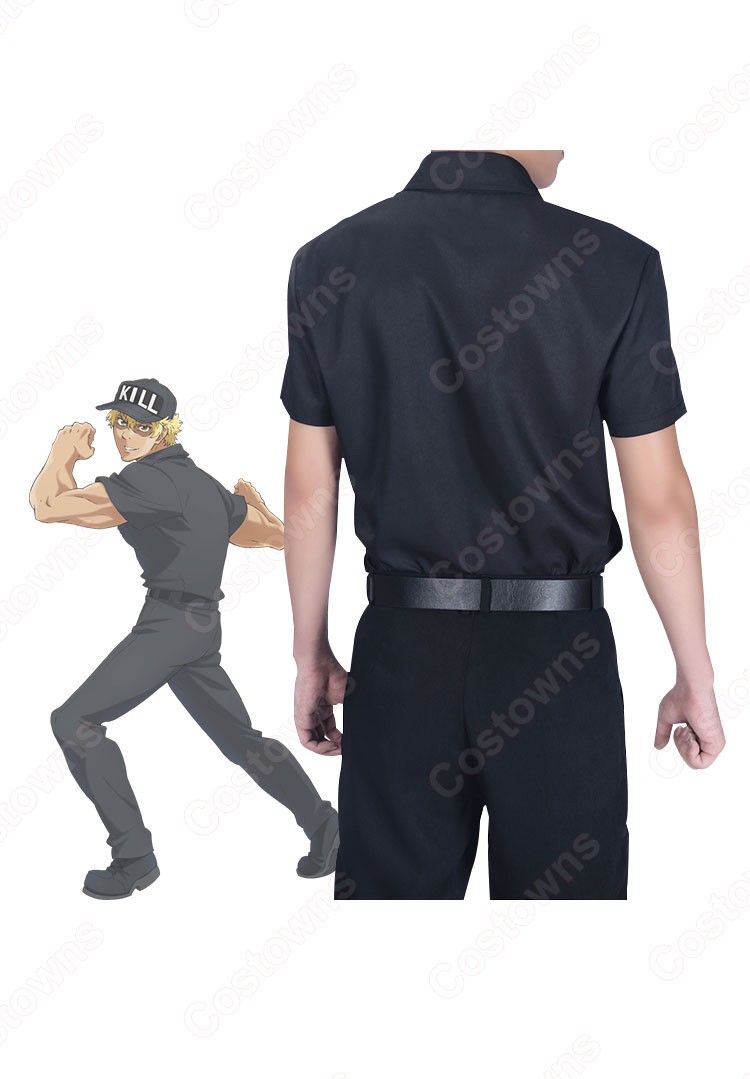 キラーT細胞(キラーティーさいぼう) コスプレ衣装 『はたらく細胞』(はたらくさいぼう) cosplay 仮装 変装-3