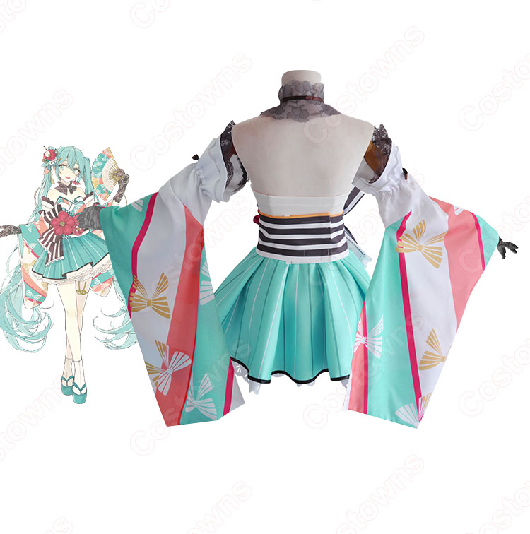 初音ミク（はつね ミク） 39Culture2020 WORLD コスプレ衣装