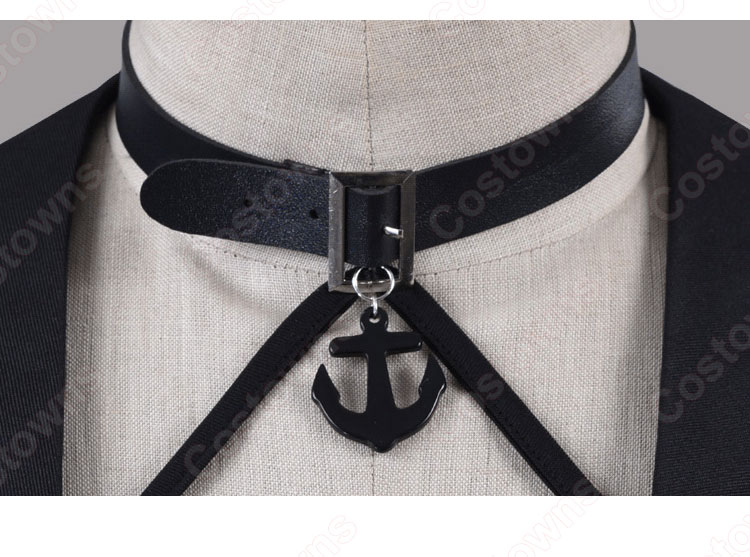 FGO ジャンヌ・ダルク〔オルタ〕 ミステリー・トレジャー セーラー服 コスプレ衣装 『Fate/Grand Order 』 『虚数大海戦イマジナリ・スクランブル ~ノーチラス浮上せよ~』 概念礼装 cosplay 仮装 変装-6