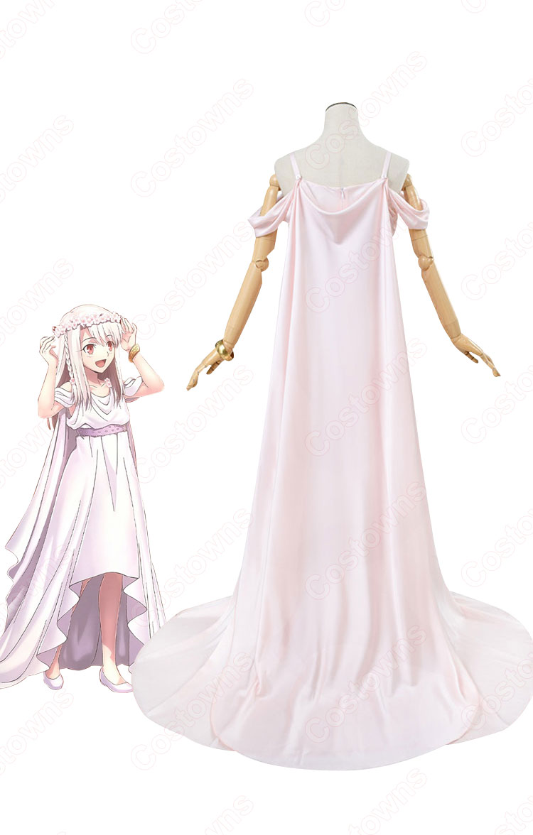 FGO イリヤスフィール・フォン・アインツベルン ドレス コスプレ衣装 劇場版「Fate/stay night [Heaven's Feel]」「フィナーレ」 cosplay 仮装 変装-4