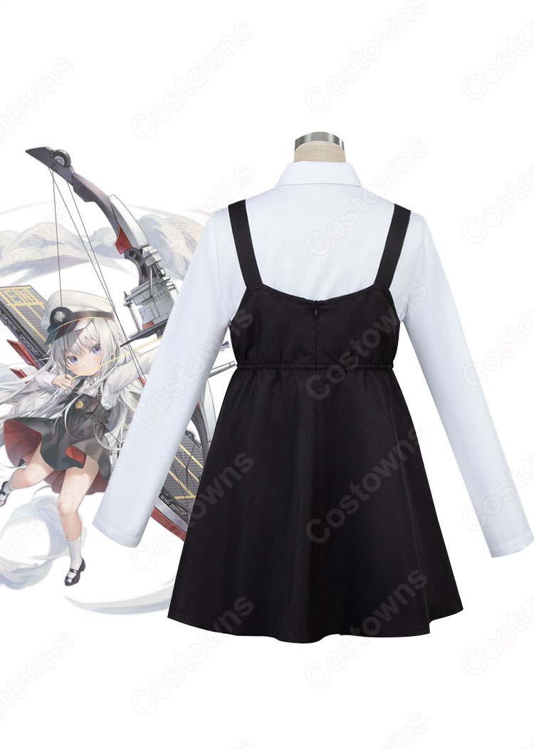 ユニオン SR 空母 リトル・エンタープライズ 「駆けろ 幼き翼!」 コスプレ衣装 『アズールレーン』 幼女化 cosplay 仮装 変装-5