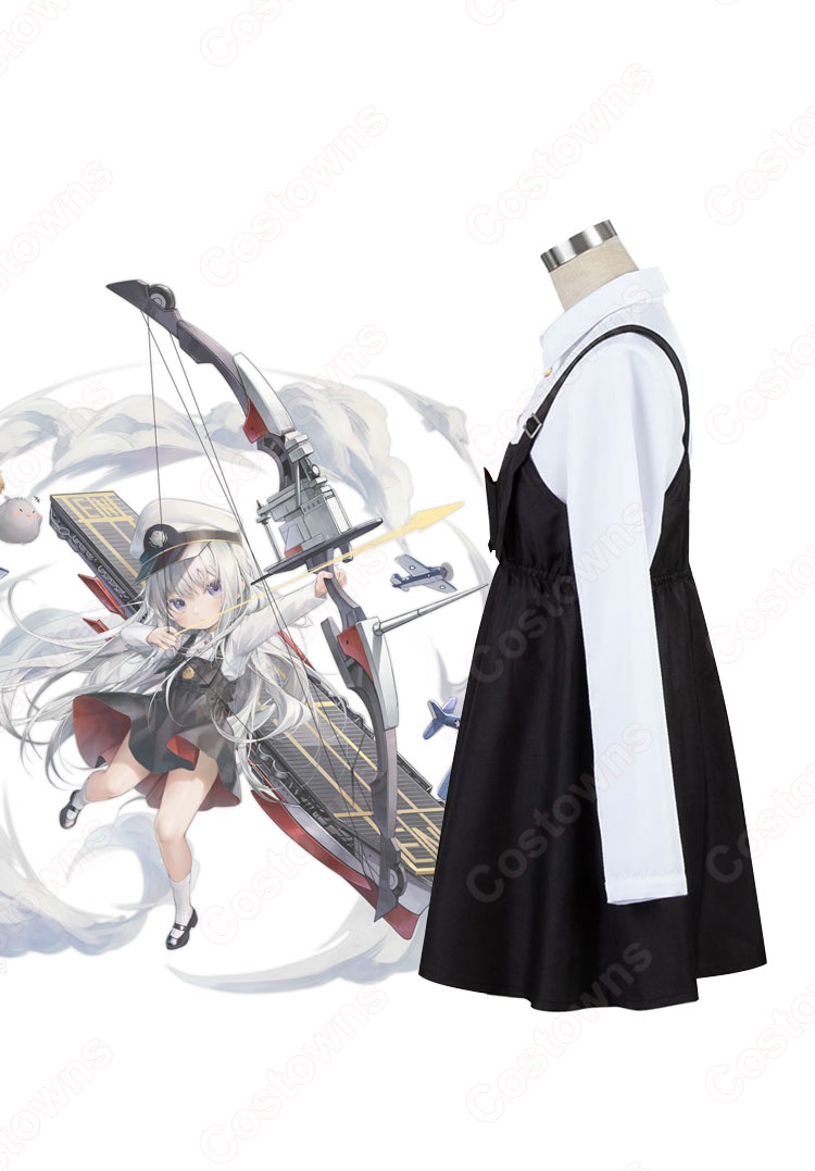 ユニオン SR 空母 リトル・エンタープライズ 「駆けろ 幼き翼!」 コスプレ衣装 『アズールレーン』 幼女化 cosplay 仮装 変装-4