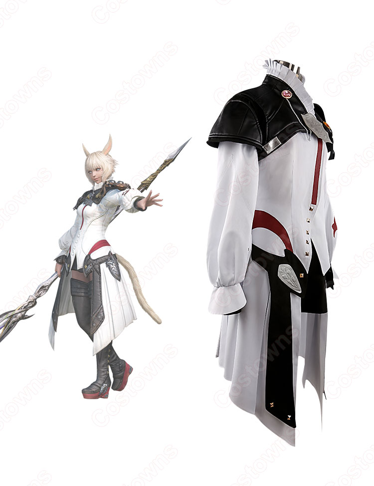 FF14 ヤ・シュトラ・ルル(Y'shtola Rhul) コスプレ衣装 『ファイナルファンタジーXIV』(ファイナルファンタジーフォーティーン) cosplay 仮装 変装-2