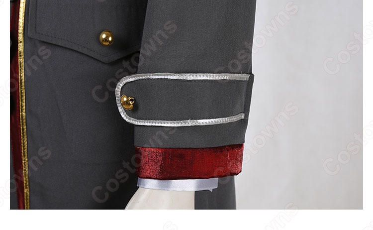 にじさんじ 渋谷ハジメ(しぶやはじめ) 軍服 コスプレ衣装-11