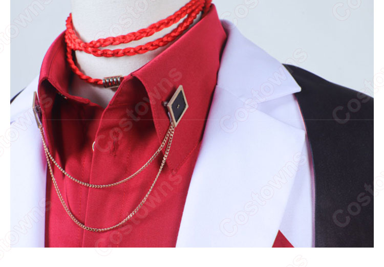 VTuber Vox Akuma (ヴォックス・アクマ) コスプレ衣装 コスプレウィッグ 『にじさんじ』 バーチャルアイドル cosplay 仮装 変装-8