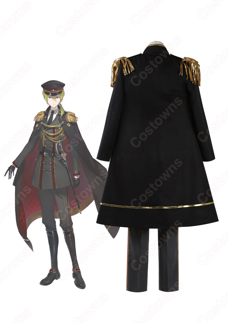 にじさんじ 渋谷ハジメ(しぶやはじめ) 軍服 コスプレ衣装-5