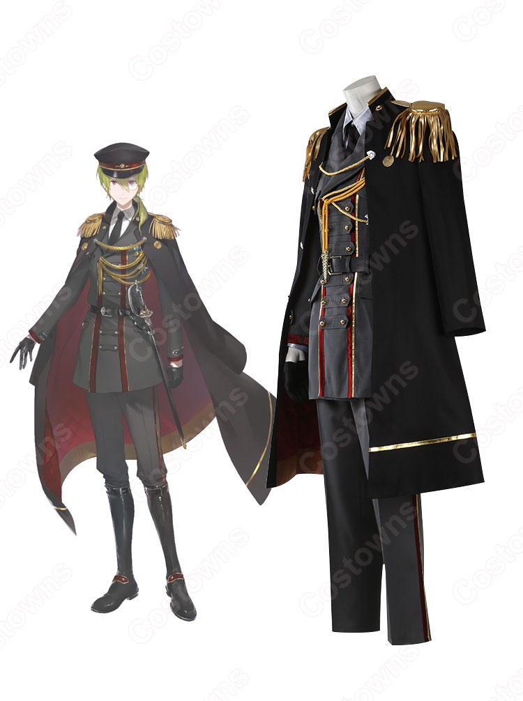 にじさんじ 渋谷ハジメ(しぶやはじめ) 軍服 コスプレ衣装-4