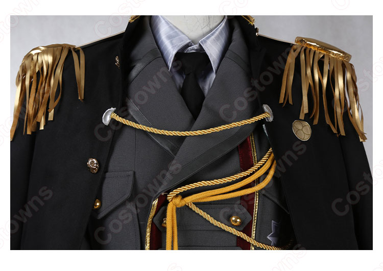 にじさんじ 渋谷ハジメ(しぶやはじめ) 軍服 コスプレ衣装-8